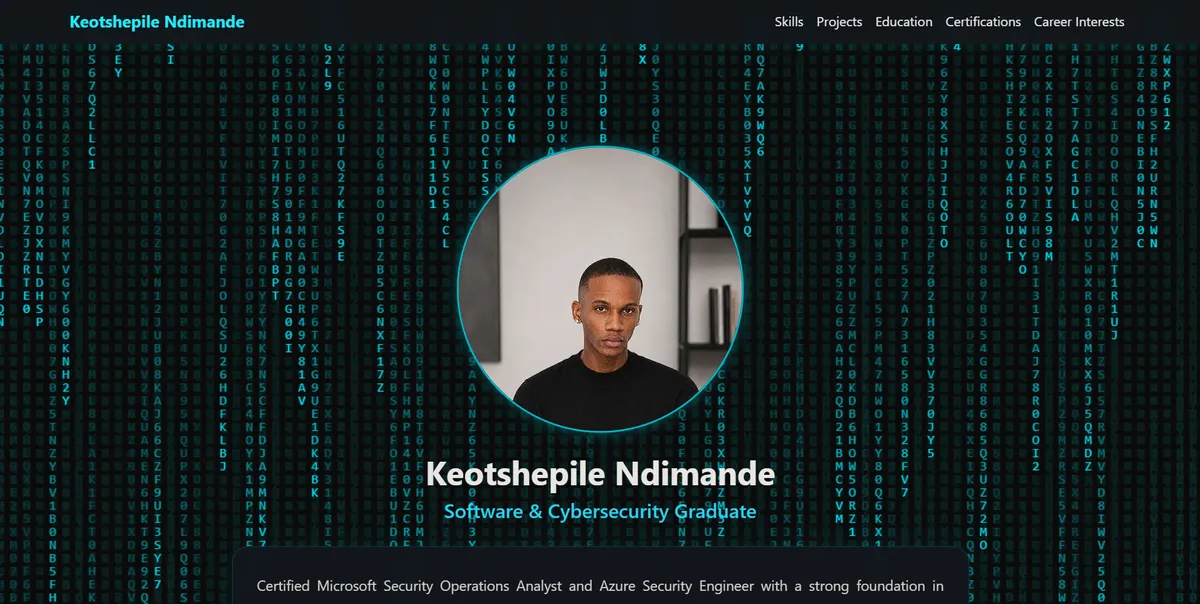 Keotshepile Portfolio