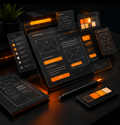 UI/UX Design illustration